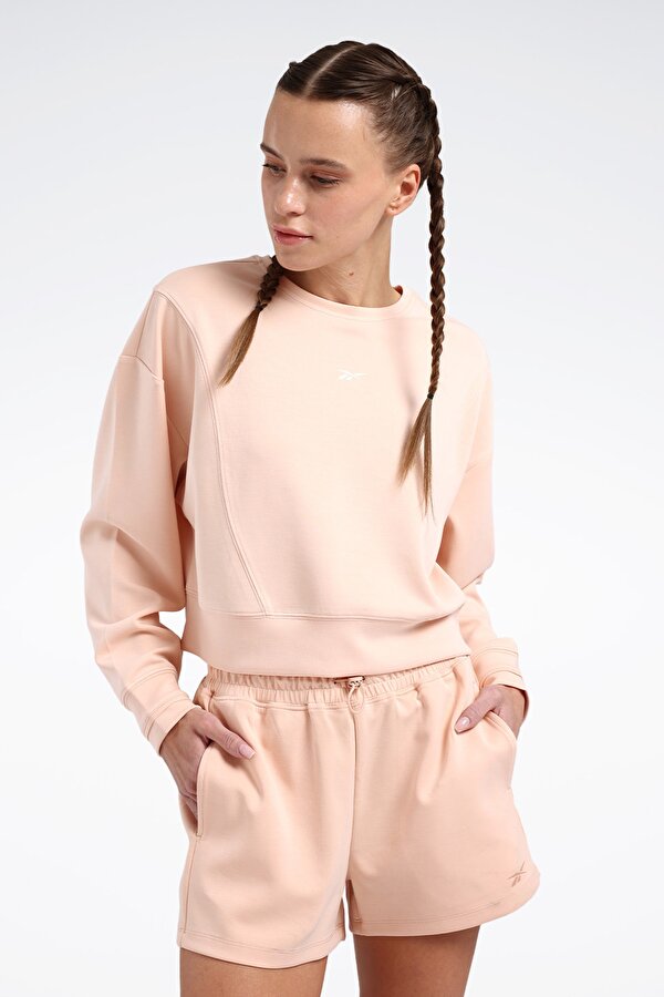 Reebok RONE C NECK Somon Kadın Sweatshirt