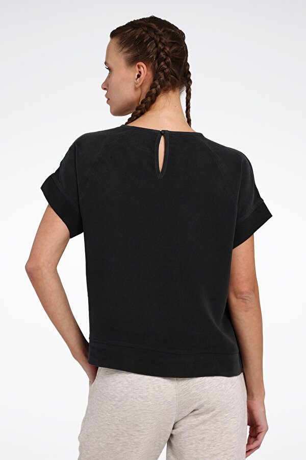 Reebok CAROL TEE Antrasit Kadın Kısa Kol T-Shirt