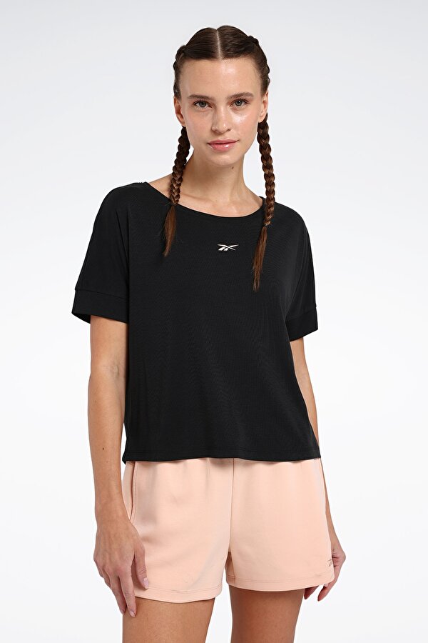 Reebok RELA TEE Antrasit Kadın Kısa Kol T-Shirt