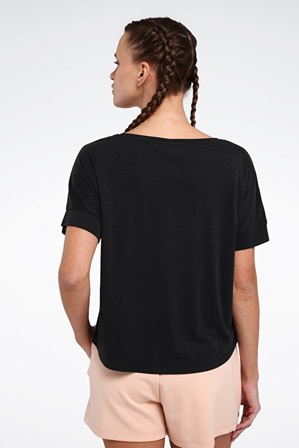 Reebok RELA TEE Antrasit Kadın Kısa Kol T-Shirt