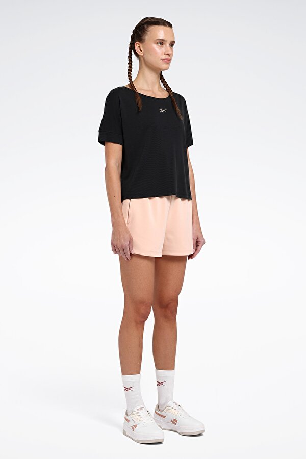 Reebok RELA TEE Antrasit Kadın Kısa Kol T-Shirt