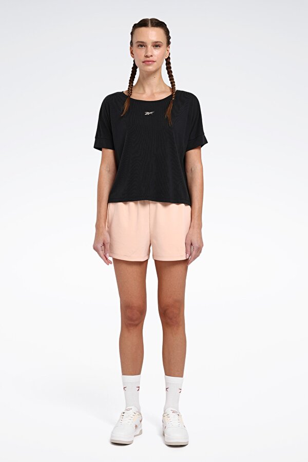 Reebok RELA TEE Antrasit Kadın Kısa Kol T-Shirt