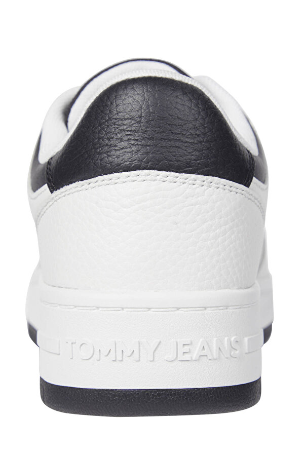 Tommy Hilfiger TJM RETRO BASKET CUPSOLE Beyaz Erkek Sneaker