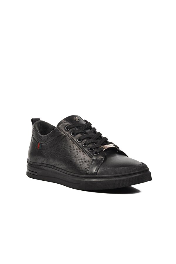 Pierre Cardin 10206 Siyah Hakiki Deri Erkek Sneaker