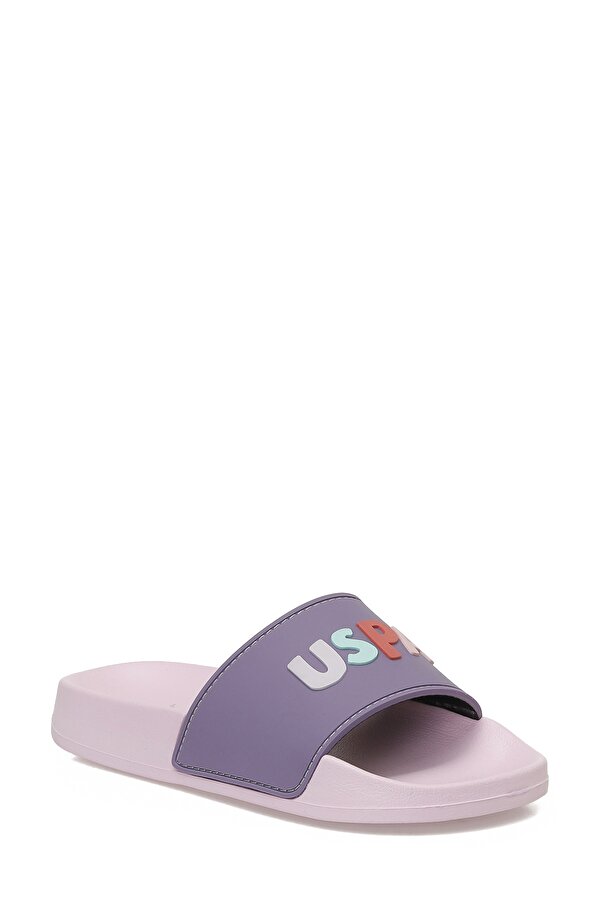 U.S. Polo Assn. EPON 5FX Lila Kız Çocuk Terlik