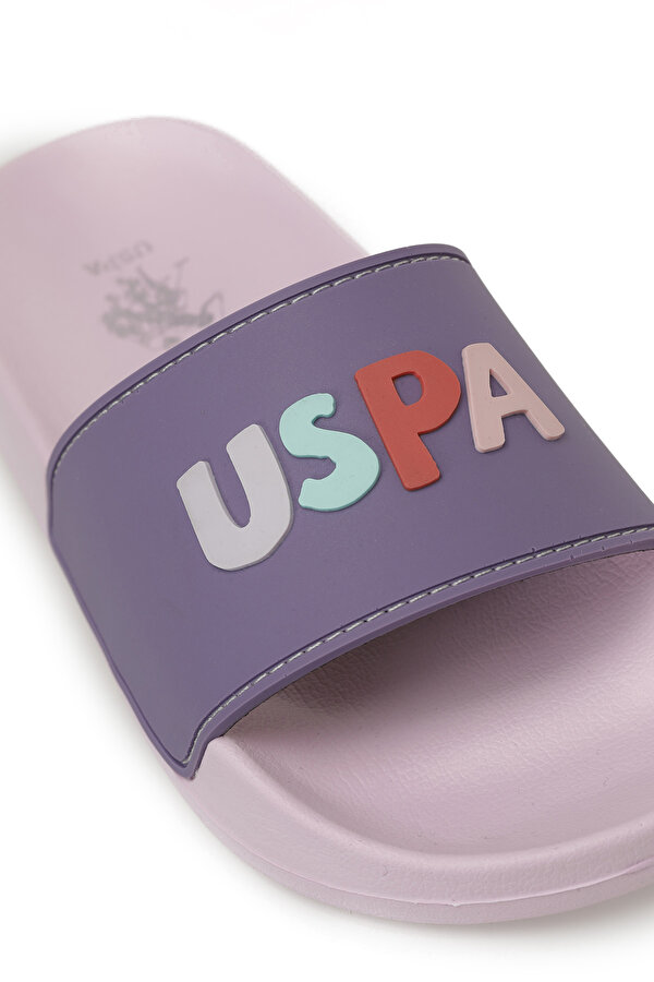U.S. Polo Assn. EPON 5FX Lila Kız Çocuk Terlik