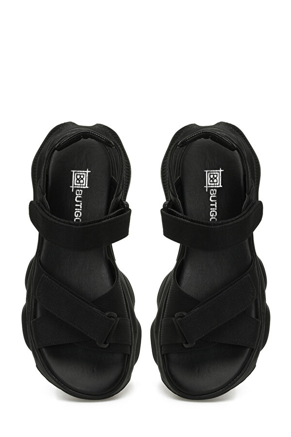 Butigo 25S-600 5FX Siyah Kadın Spor Sandalet