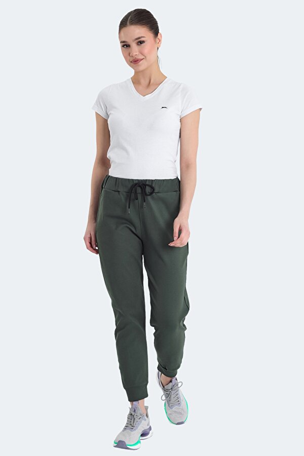 Slazenger VETERAN RBN Kadın Eşofman Altı Haki