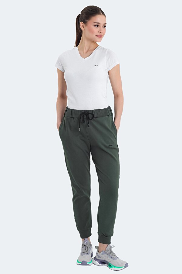 Slazenger VETERAN RBN Kadın Eşofman Altı Haki