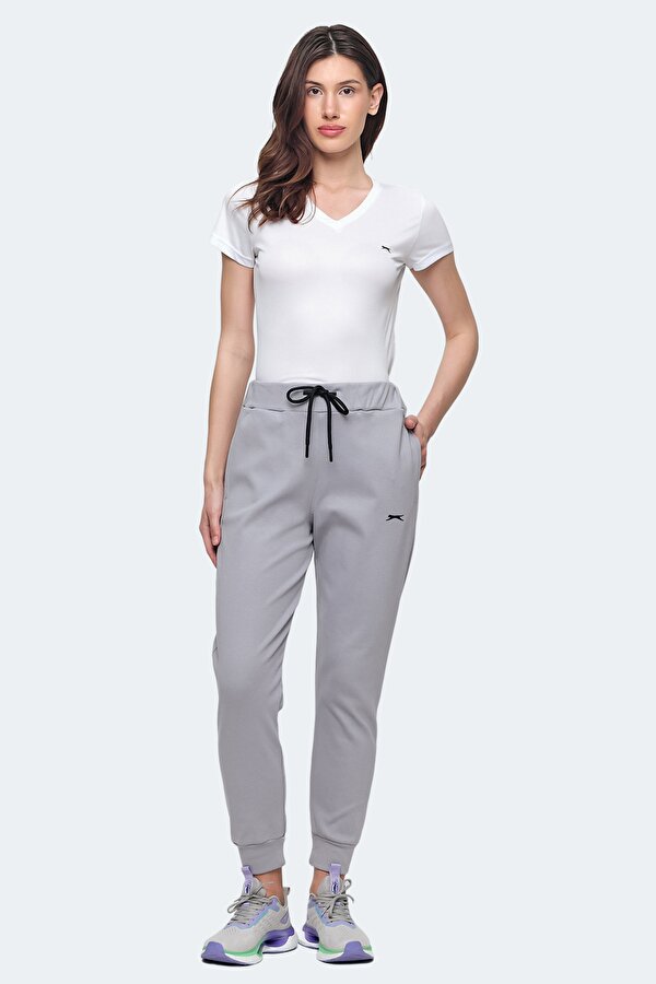 Slazenger VETERAN RBN Kadın Eşofman Altı Gri