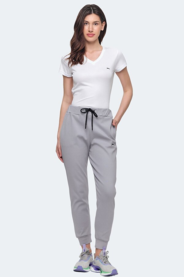 Slazenger VETERAN RBN Kadın Eşofman Altı Gri