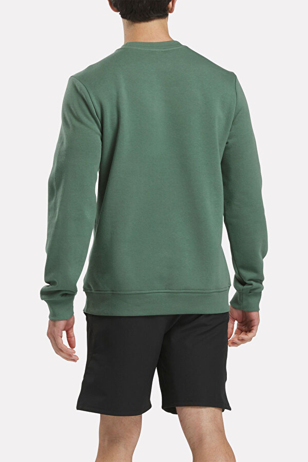 Reebok IDENTITY BIG LOGO ORMAN YESILI Erkek Sweatshirt