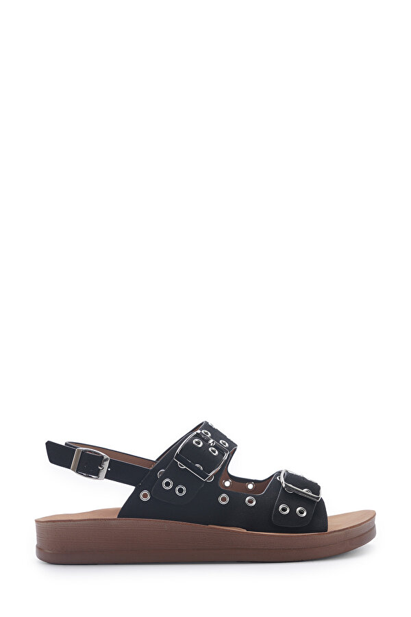 Polaris Int1225Y081 5Fx Черный Женщина Плоские Сандалии