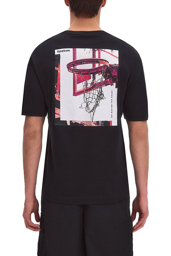 Reebok GS BASKETBALL POST UP TEE BLACK Man 054