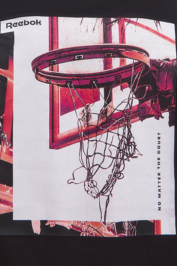 Reebok GS BASKETBALL POST UP TEE BLACK Man 054