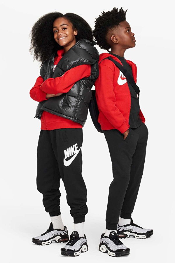 Nike Club Fleece Siyah Erkek Çocuk Eşofman Altı