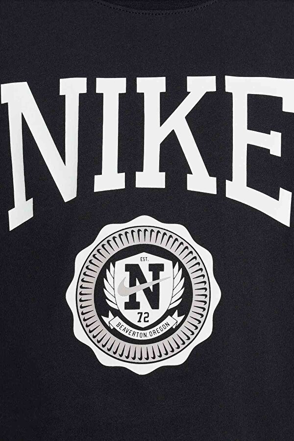 Nike G NSW TEE GRAPHIC STAR Siyah Kız Çocuk Kısa Kol T-Shirt