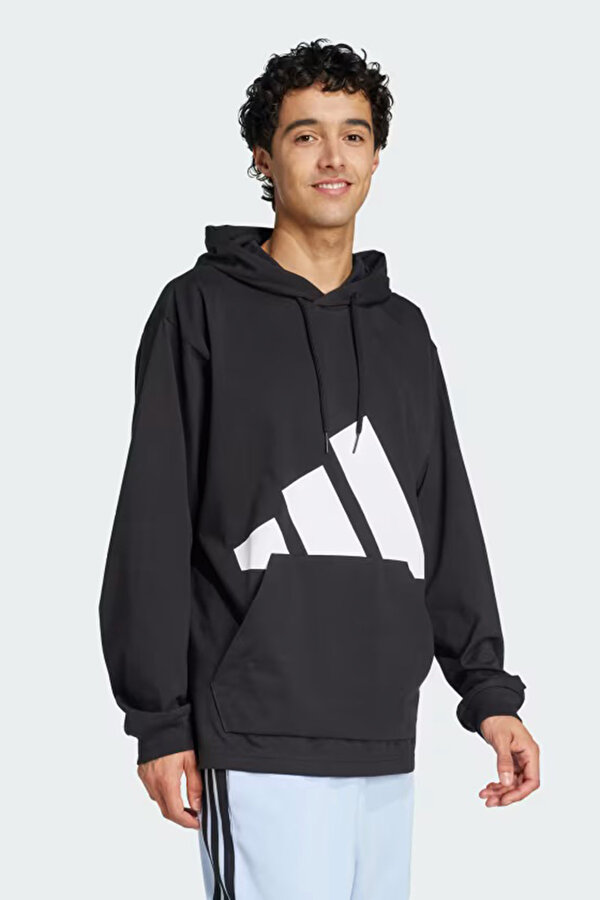 adidas M BL SJ HD Siyah Erkek Sweatshirt