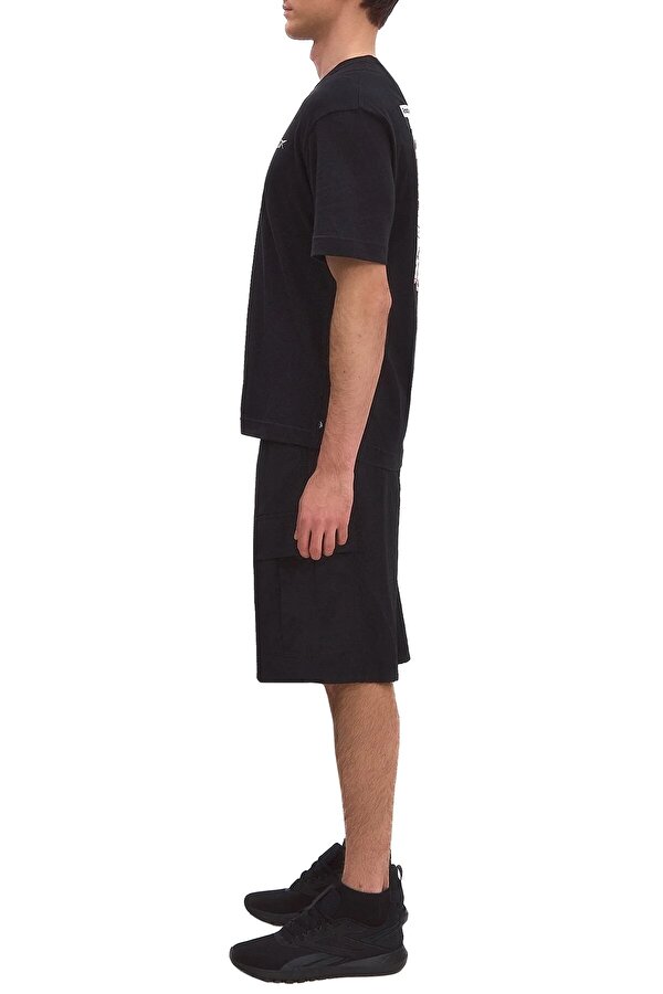 REEBOK Clothing Reebok Gs Basketball Post Up Tee Черный