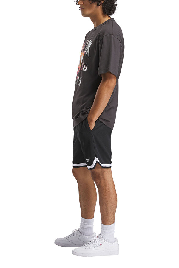 REEBOK Clothing Reebok Gs Basketball On Fire Tee Черный