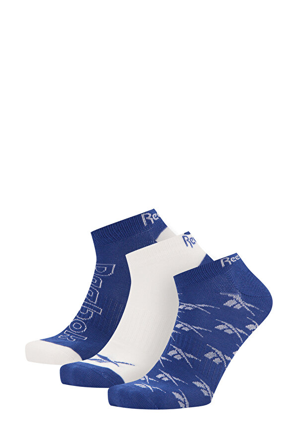 Reebok 3 pp Unisex Lowcut Socks BLUE Unisex 032