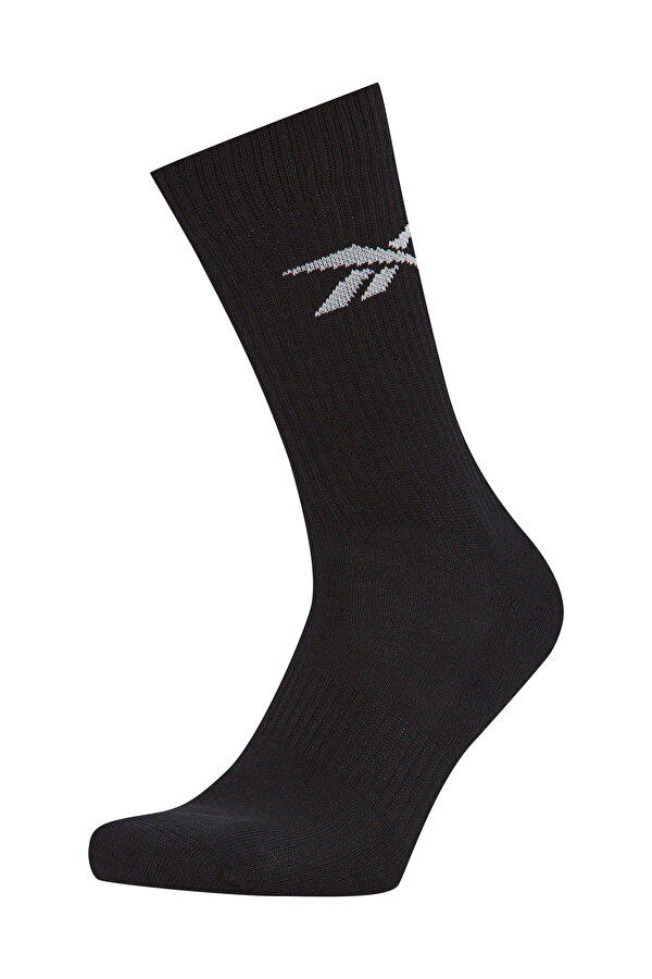 Reebok 3 pp Unisex Crew Socks BLACK Unisex 034