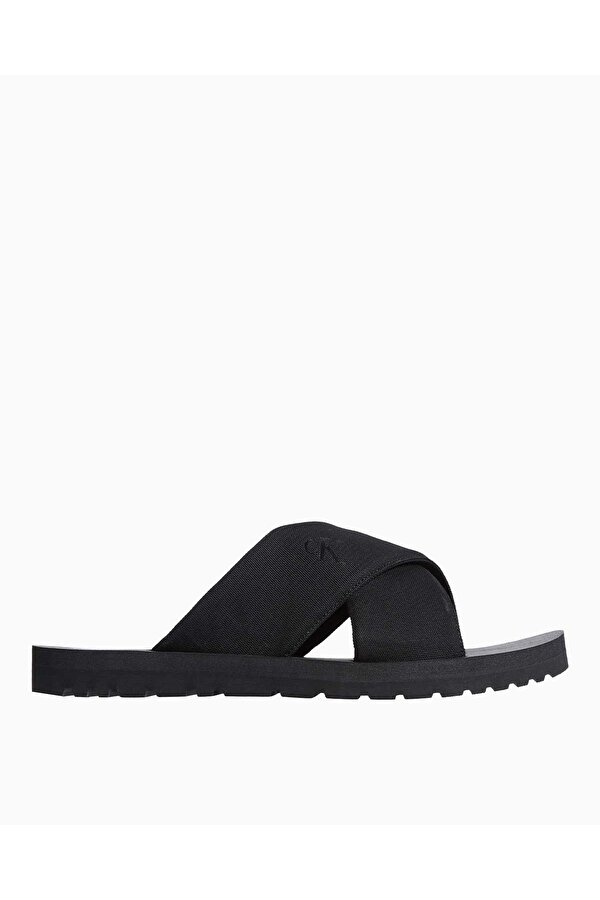 Calvin Klein Cross Flat Logolu Terlik