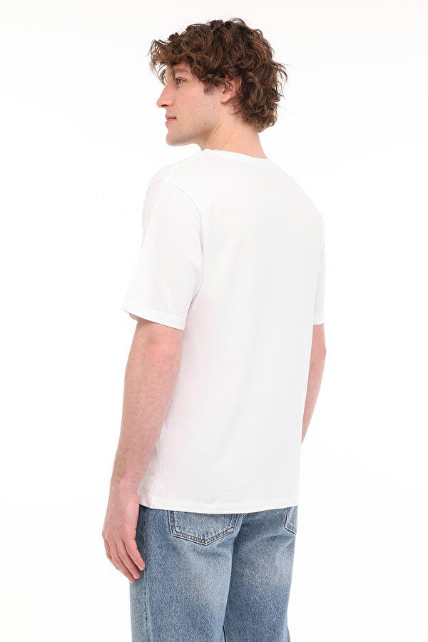 Jack & Jones JJECORP LOGO TEE PLAY SS Beyaz Erkek Kısa Kol T-Shirt