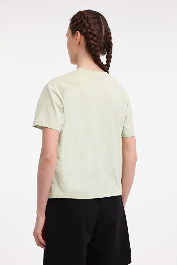 Lumberjack WL ANNA 11 5FX PASTEL YESIL Kadın Kısa Kol T-Shirt