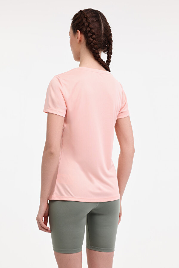Kinetix WB PES C NECK 11SN230 5FX Somon Kadın Kısa Kol T-Shirt
