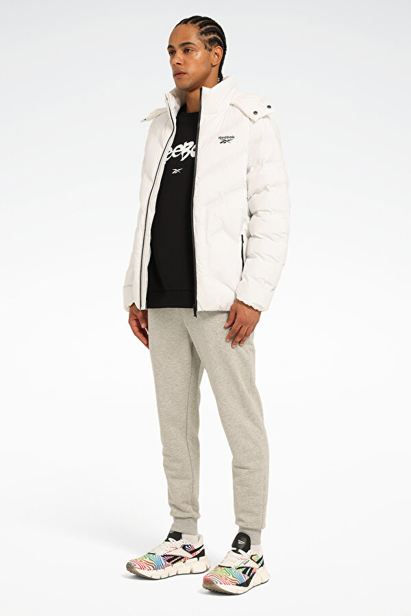 Reebok HENRY JACKET Beyaz Erkek Kısa Kaban