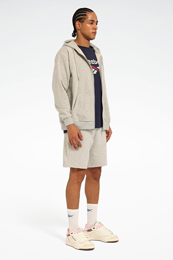 Reebok NEW ID REG FZ Gri Erkek Eşofman Üstü