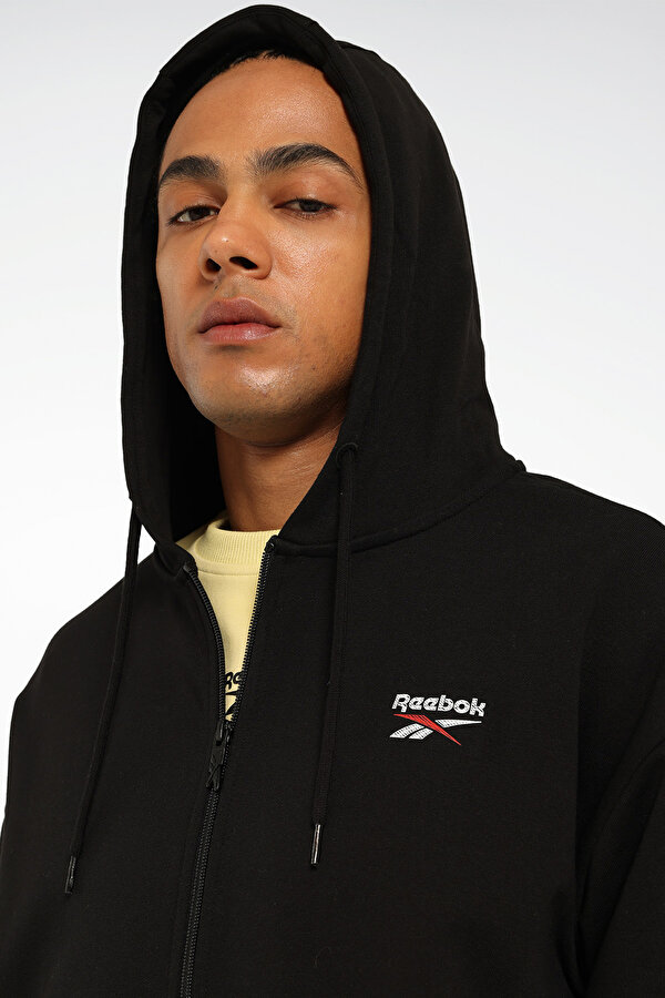Reebok NEW ID REG FZ Siyah Erkek Eşofman Üstü