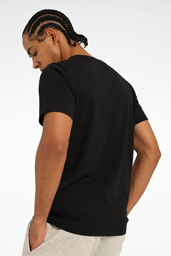 Reebok NEW ID REG TEE Siyah Erkek Kısa Kol T-Shirt
