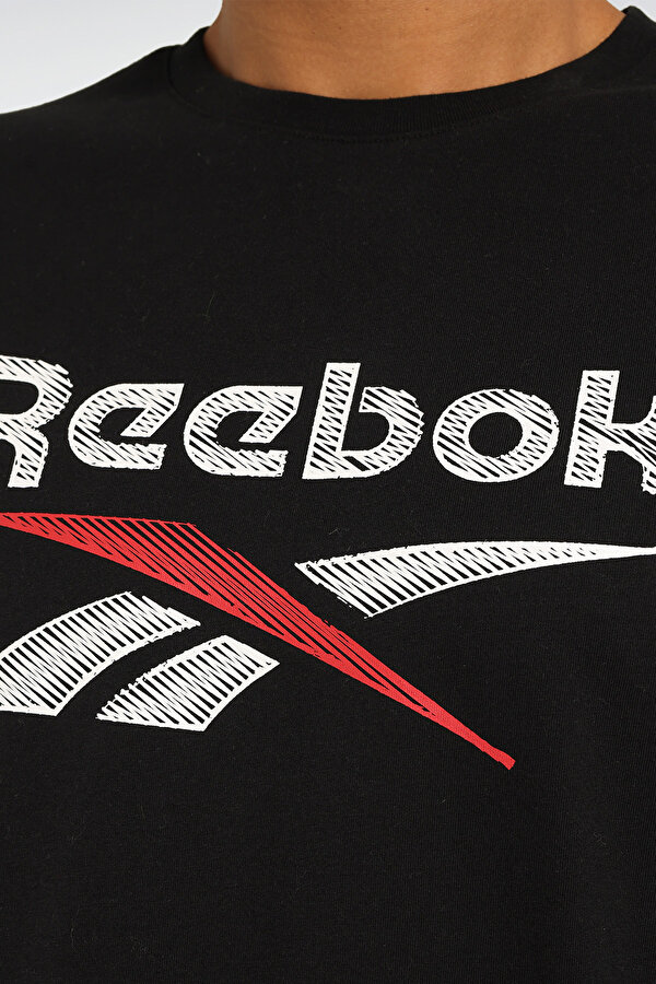 Reebok NEW ID REG TEE Siyah Erkek Kısa Kol T-Shirt