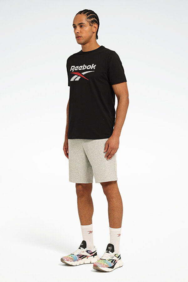 Reebok NEW ID REG TEE Siyah Erkek Kısa Kol T-Shirt