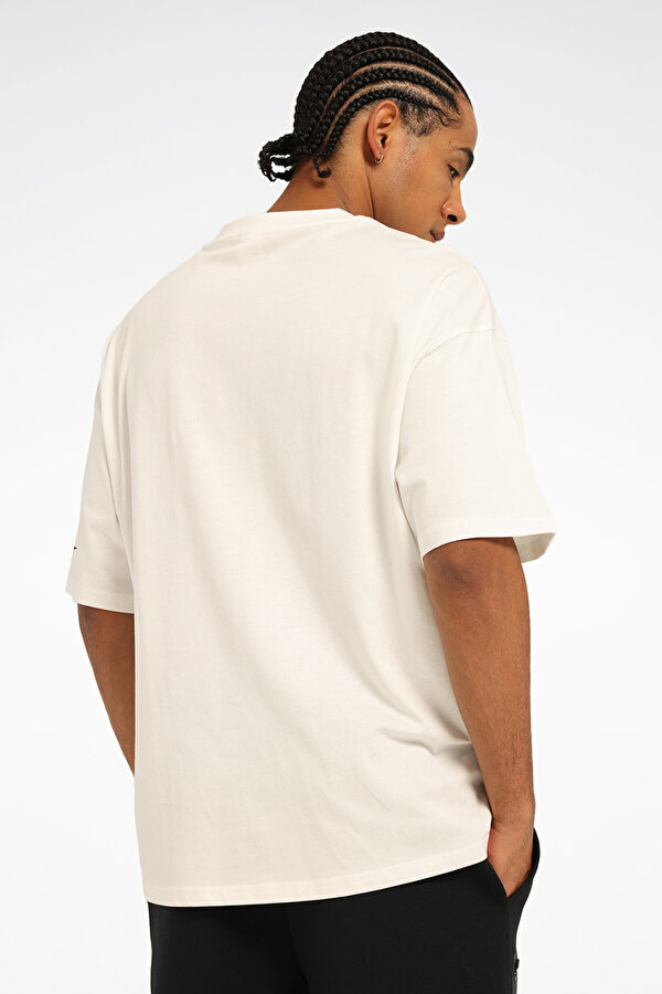 Reebok DESCE TEE Beyaz Erkek Kısa Kol T-Shirt