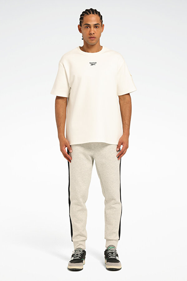 Reebok FANCO TEE Ekru Erkek Kısa Kol T-Shirt