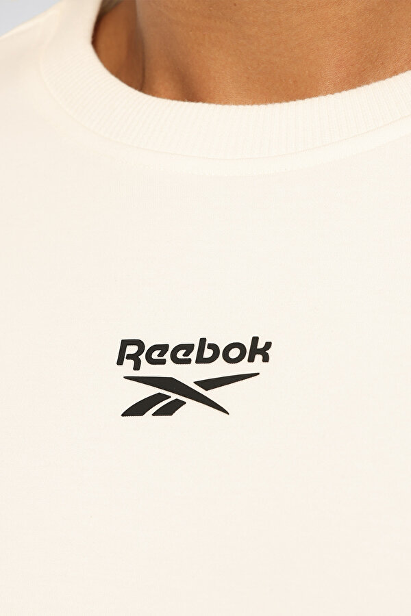 Reebok FANCO TEE Ekru Erkek Kısa Kol T-Shirt