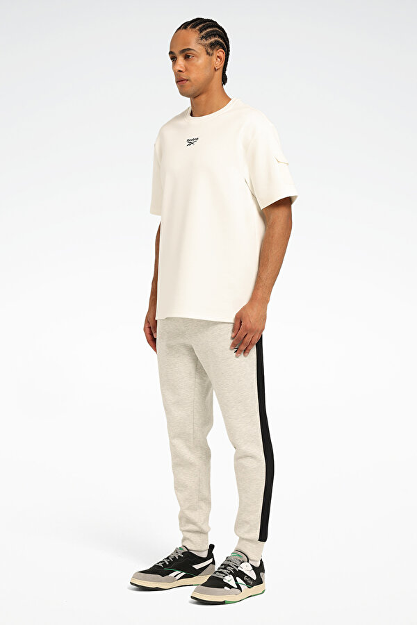 Reebok FANCO TEE Ekru Erkek Kısa Kol T-Shirt