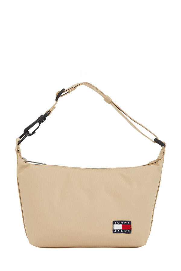 Tommy Hilfiger TJW ESS DAILY SHOULDER BA Krem Kadın Omuz Çantası