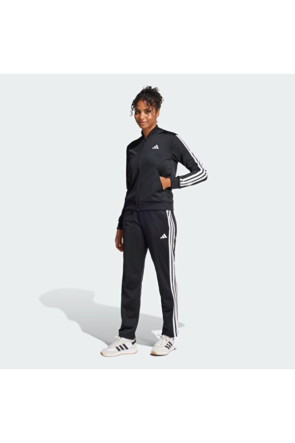 adidas Essentials 3-Stripes Track Suit Kadın Eşofman Takımı JD5434