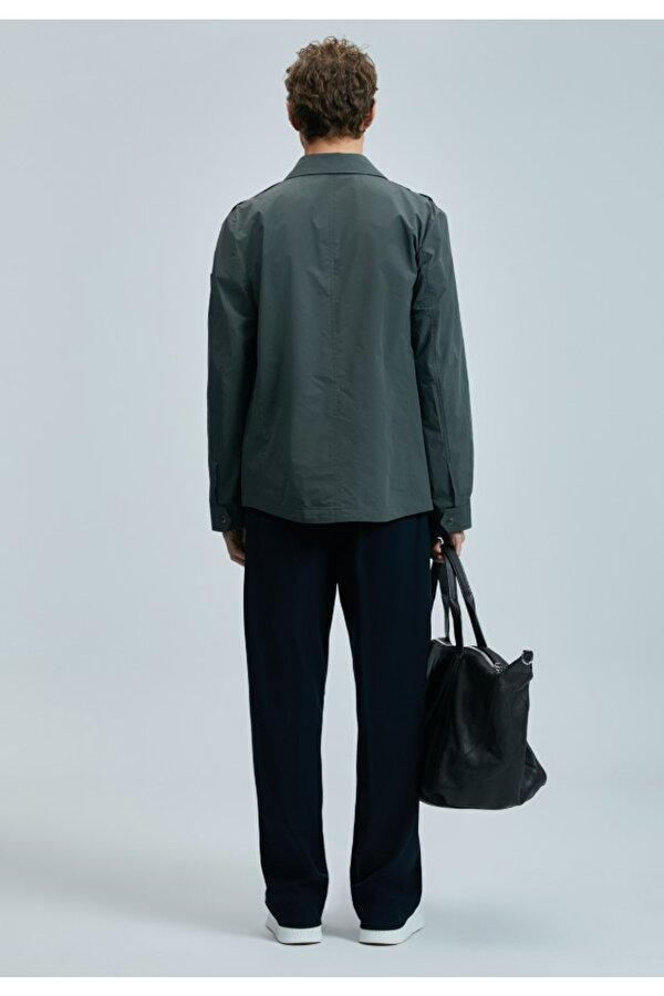 Lufian 111120067 Alex Mevsimlik İnce Yağmurluk Gömlek Erkek Mont