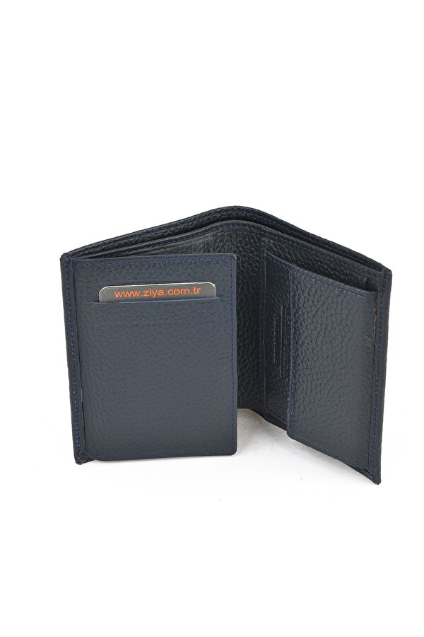 Ziya Erkek Hakiki Deri Cüzdan 1519841ZD03 Lacivert
