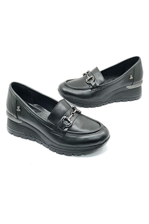 Venüs Hidra Hakiki Deri Ortopedik Oxford Kadın Aır-Flow Taban Klasik Ayakkabı