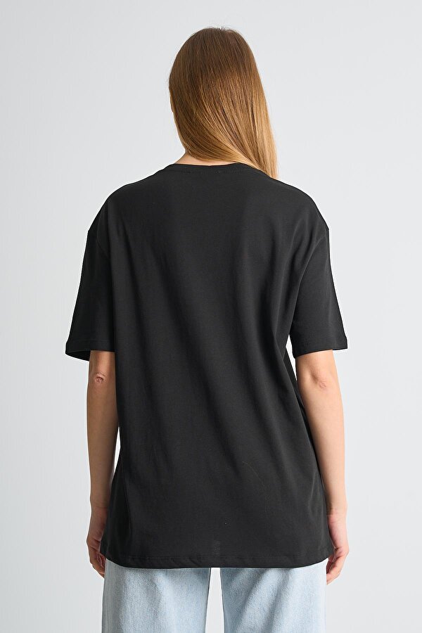 Alexander Gardi ALEXANDERGARDI Baskılı Bisiklet Yaka Kadın T-shirt