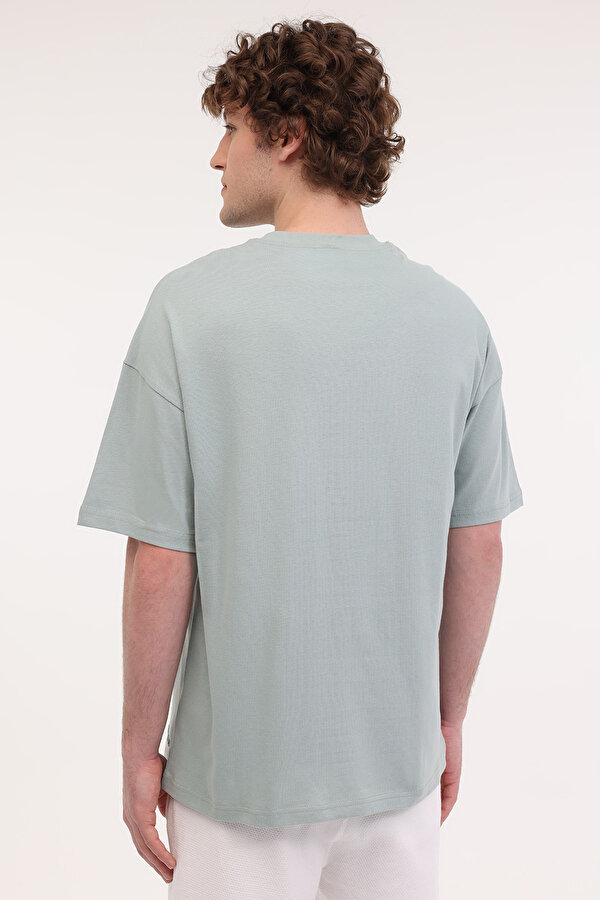 Lumberjack MB ROS 11HS113 5FX PASTEL HAKI Erkek Kısa Kol T-Shirt