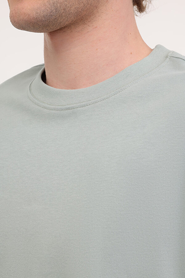 Lumberjack MB ROS 11HS113 5FX PASTEL HAKI Erkek Kısa Kol T-Shirt