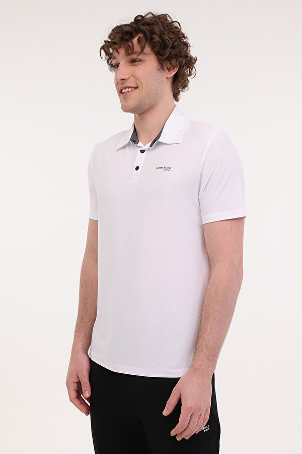 Lumberjack ML HOPE 12ITL401 5FX Beyaz Erkek Kısa Kol T-Shirt