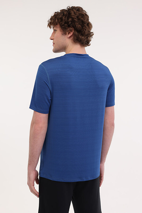 Lumberjack ML TIM 11ELG1010 5FX Saks Erkek Kısa Kol T-Shirt